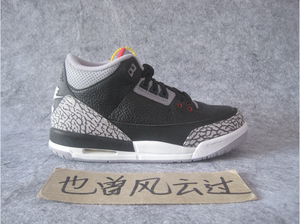 Air Jordan 3 OG AJ3黑水泥乔3运动篮球鞋 854261 854262-001 106