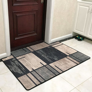 北欧式地毯地垫门垫进门入户门口门厅吸水家用蹭脚垫客厅垫子定制
