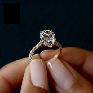 钻先生珠宝 GIA裸钻1克拉50分天然钻石戒指 求婚钻戒定制 结婚女