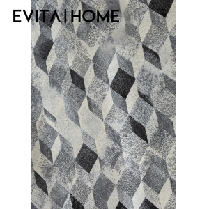 EVITAHOME现代简约百搭客厅茶几毯都市风时尚几何卧室地毯