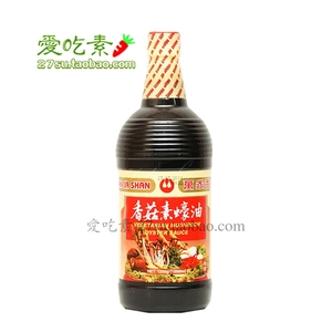 台湾万家香香菇素蚝油1L纯素食蠔酱油调味品料汁纯酿造蘸酱拌