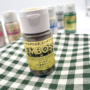日本月猫EMBoss浮雕粉 手工制作橡皮章DIY彩色透明凸字粉EP凸粉