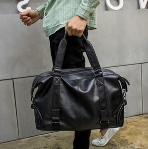 欧美真皮旅行包男士手提包大容量商务旅行健身包行李袋单肩斜跨包