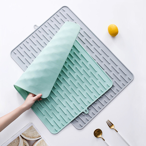 硅胶沥水垫厨房餐桌隔热垫桌面砧板防滑防烫垫杯垫垫菜垫锅垫碗垫