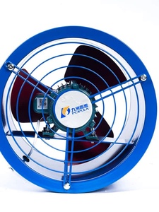 九洲圆筒管道风机厨房高速强力排风换气扇220V/380V工业抽油烟机