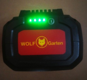 原装德国狼王 Wolf Garten 40V 270Wh 36V 42V 7.5Ah 工具锂电池