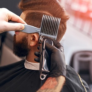理发店专用推子推剪梳理男发造型梳平头梳发型梳限位定位梳新手理