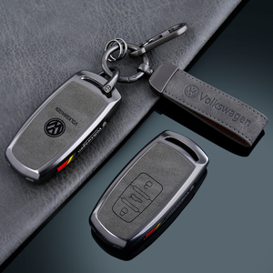 专用于大众汽车钥匙套辉昂车用钥匙包16-21辉昂锁匙保护壳金属扣