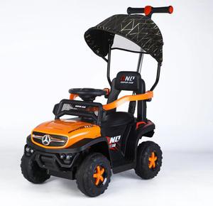 儿童电动车四轮遥控汽车越野车充电带遥控可推男女宝宝1-3岁玩具