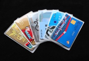 透明 无印字无味 身份证件 深圳通卡套 防磁透明 银行卡套
