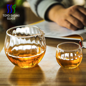 日本进口东洋佐佐木无铅玻璃公道杯耐热茶杯公杯分茶器家用茶具
