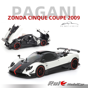 1:18似真AR帕加尼Pagani Zonda Cinque 2009款合金超跑汽车模型