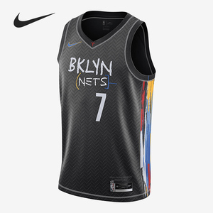 Nike/耐克正品2020冬季新款透气欧文限定SW球衣篮球T恤 CN1713
