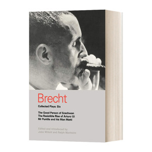 英文原版 Brecht Collected Plays 6 布莱希特戏剧选集6 四川好人 潘蒂拉老爷和他的男仆马狄等 英文版 进口英语原版书籍