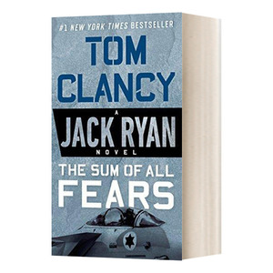 英文原版小说 The Sum of All Fears 惊天核网 克兰西 杰克莱恩系列第五部 豆瓣推荐 英文版 进口英语原版书籍