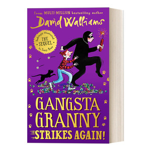 英文原版 Gangsta Granny Strikes Again! 了不起的大盗奶奶又来了  大卫威廉姆斯故事书 英文版 进口英语原版书籍