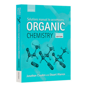 华研原版 有机化学配套解答手册 英文原版 Solutions Manual to accompany Organic Chemistry 英文版 进口英语书籍
