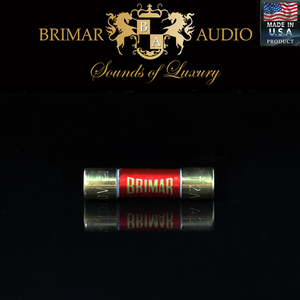 美国Brimar Audio红斑马保险丝 功放发烧音响保险管 声音温暖柔顺