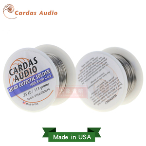 美国CARDAS卡达斯Solder含银3%含铜1%100克 发烧焊锡 1卷促销包邮