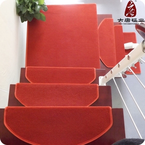 欧式特价楼梯踏步垫地毯防滑垫免胶自吸粘可定做满庆典客厅化纤