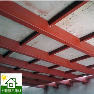 25mm高强度水泥压力板 拉丝纤维板 钢结构阁楼板 复式楼楼板