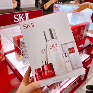 SK-II王权三四件套仙水小灯泡美白面霜精华修复护肤品套装现货