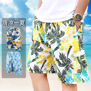 沙滩裤男夏季速干可下水宽松加大码男士五分裤子休闲外穿运动短裤