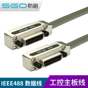 ieee-488 GPIB线工控主板连接线IEEE488数据线1/1.5/2/3/5/10米