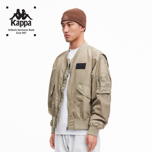 卡帕 Kappa运动男女棒球服外套夹克休闲开衫长袖K0CW2JJ03X