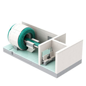 【高砖零件】核磁共振扫描检测仪医学模型MOC-103049拼装积木玩具