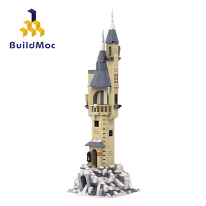 BuildMOC拼装积木玩具哈里波特海德薇的住所信使猫头鹰家宠物城堡