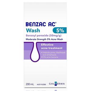 【定】正品代购Benzac 5%温和控油去痘洗面奶 200ml AC Wash