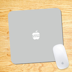 适用Mac苹果鼠标垫灰色简约灵敏笔记本电脑男大小号可爱女生胶垫