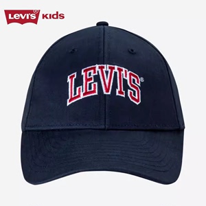 Levi's李维斯童帽2024春秋新款鸭舌帽中性棒球帽男童女童休闲