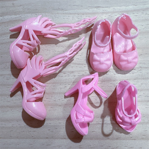 3分娃60厘米洋娃娃靴子鞋子饰品玩具换装配件【适合5-6厘米】