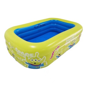 山姆迪士尼Disney三眼仔充气泳池儿童加厚宝宝折叠小孩户外戏水池