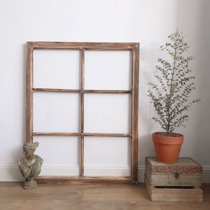 实木做旧窗框做旧窗户窗格木格子摄影道具可挂墙装镜片玻璃可定制