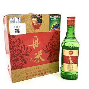 丹泉酒28.8度金质丹米酒475mlX6瓶装 米香型白酒广西酒 广西特产