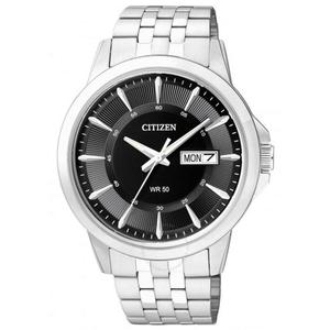 海外代购Citizen西铁城专柜流行日韩腕表黑色大表盘男士商务手表