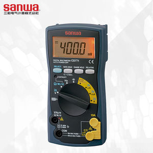 sanwa日本三和CD771标准型数字万用表电气电工多用表电阻电容频率