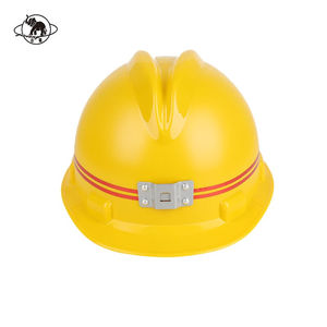吉象JX-BT-1V型ABS井下煤矿作业可佩戴头灯矿工抗静电安全帽黄色