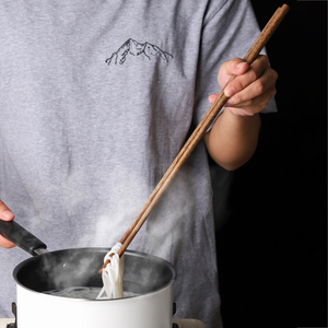 鸡翅木加长火锅筷 厨房专用油炸长筷子耐高温 炸油条炸油36cm筷子