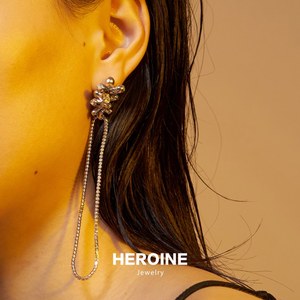 HEROINE Coralline Earrings 珊瑚耳环原创设计师首饰  HERRNIE