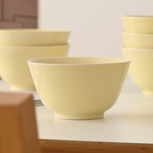 白屿 香草奶昔米饭碗家用饭碗套装陶瓷碗小汤碗水果碗高颜值餐具