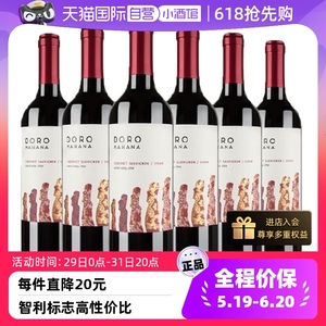 【自营】智利进口红酒干露复活节之星赤霞珠干红葡萄酒750ml*6支