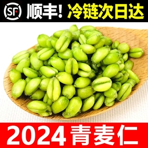 青麦仁2024新鲜青麦粒去皮青小麦小麦穗麦仁米青麦子粒鲜麦仁煮粥