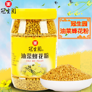 上海冠生园油菜蜂花粉200g瓶装蜂蜜农家自产原材蜂制品颗粒蜜