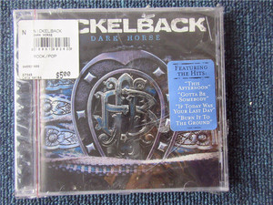 五分钱乐队 Dark Horse Nickelback 未拆 壳裂