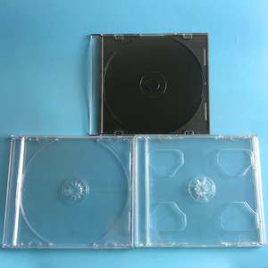 加厚双碟盒子 单碟盒子 优质透明空盒 1CD 2CD盒