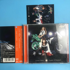 【日】已拆 Queen & Elizabeth Love Wars CD+DVD 附卡片
